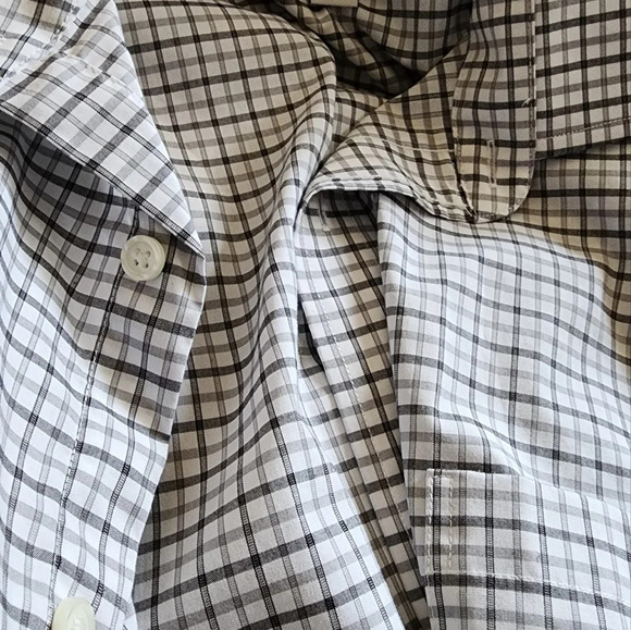 Croft & Borrow Men's   Classic Fit Button Shirt 15.5 - Picture 4 of 7